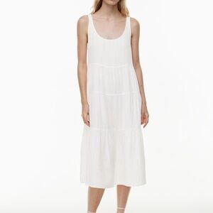 Aritzia Wilfred Free Firefly Midi Dress